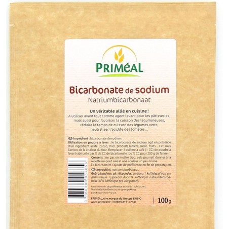PRIMEAL bicarbonate de sodium 100 G