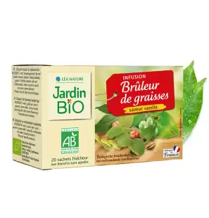 JARDIN BIO BRÛLEUR DE GRAISSES infusion | 20 sachets