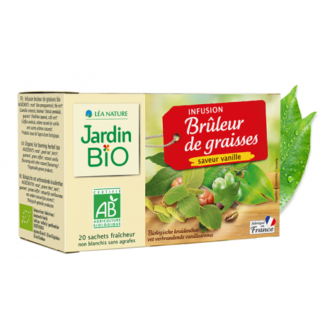 JARDIN BIO BRÛLEUR DE GRAISSES infusion | 20 sachets