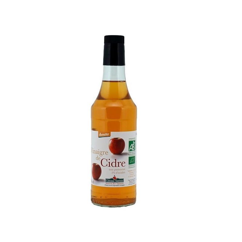 COTEAUX NANTAIS vinaigre de cidre non pasteurisé 50 CL