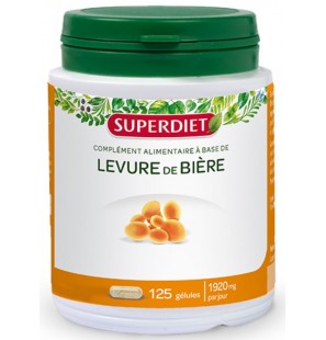 SUPER DIET LEVURE DE BIERE boite 125	gélules