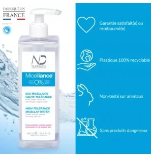 NUBIANCE MICELLIANCE 0% eau micellaire 500 ml