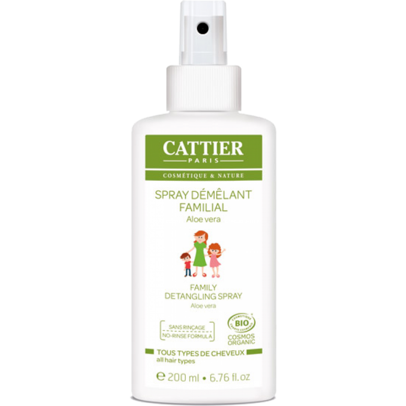 CATTIER ALOE VERA spray démêlant familial 200 ml