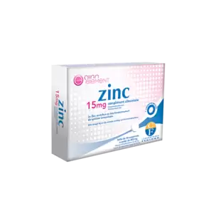 FENIOUX ZINC 15 mg boite 30 comprimés