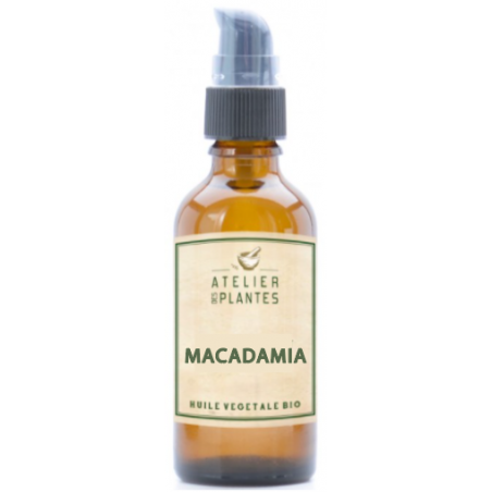 ATELIER DES PLANTES huile macadamia BIO 50 ml