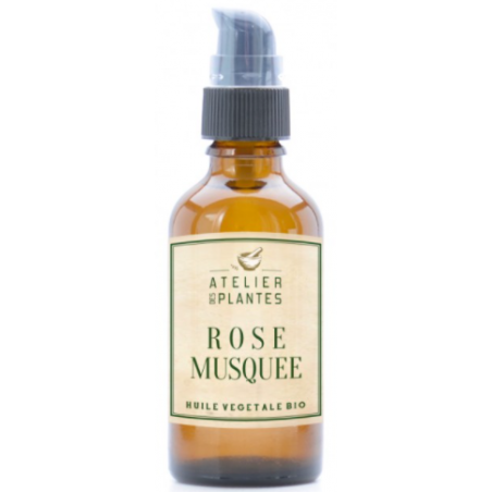 ATELIER DES PLANTES huile de rose musquée BIO 50 ml