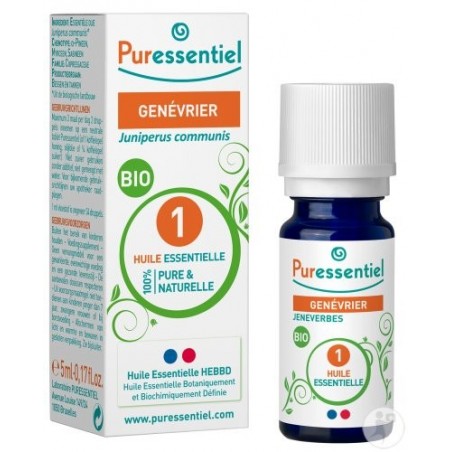 PURESSENTIEL GENEVRIER huile essentielle BIO 5 ml