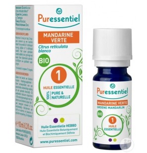 PURESSENTIEL MANDARINE VERTE huile essentielle BIO 10 ml