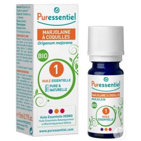 PURESSENTIEL MARJOLAINE A COQUILLES huile essentielle BIO 5 ml