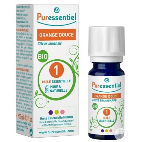 PURESSENTIEL ORANGE DOUCE huile essentielle BIO 10 ml