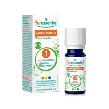 PURESSENTIEL PAMPLEMOUSSE huile essentielle BIO 10 ml