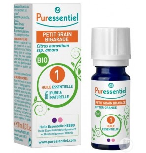 PURESSENTIEL PETIT GRAIN BIGARADE huile essentielle BIO 10 ml