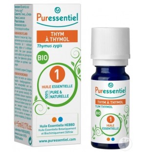 PURESSENTIEL THYM A THYMOL huile essentielle BIO 5 ml