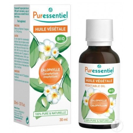 PURESSENTIEL CALOPHYLLE huile végétale BIO 50 ml