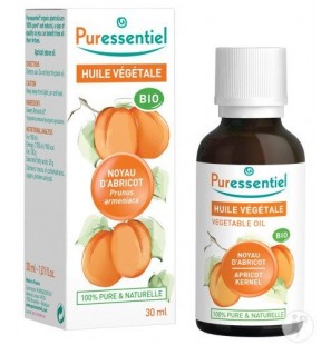 PURESSENTIEL NOYAU D'ABRICOT huile végétale BIO 30 ml