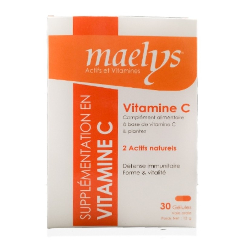 MAELYS vitamine C boite 30 gélules