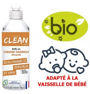 CLEAN liquide vaisselle AMANDE 500 ml