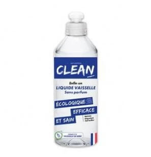 CLEAN liquide vaisselle SANS PARFUM 500 ml