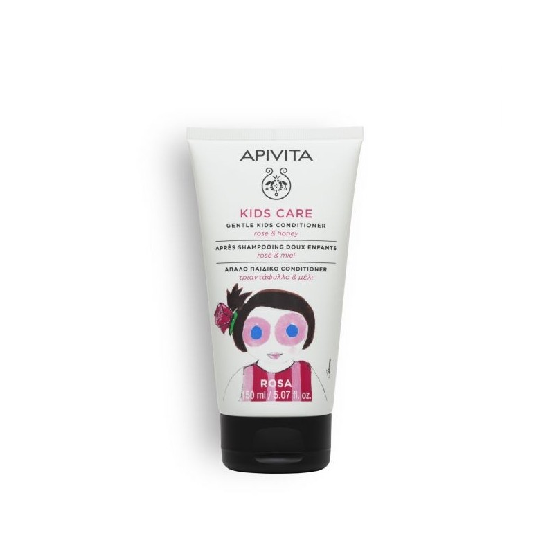 APIVITA ROSE ET MIEL ENFANT après shampooing 150 ml