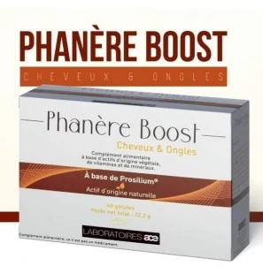 PHANERE BOOST cheveux et ongles | 60 gélules