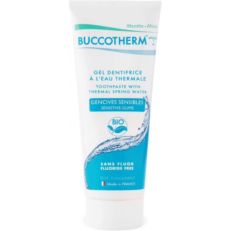 BUCCOTHERM dentifrice Gencives Sensibles Sans Fluor 75 ml