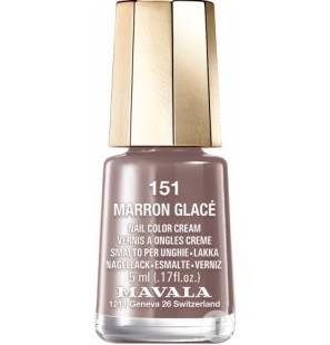 MAVALA vernis à ongles MARRON GLACE N151 (5ml)