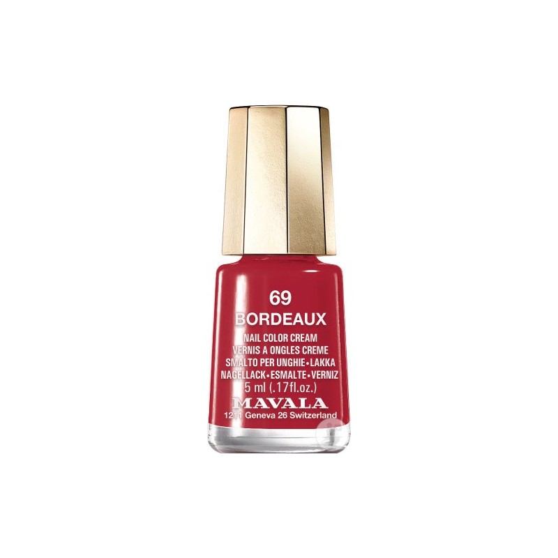 MAVALA vernis à ongles BORDEAUX N69 (5ml)