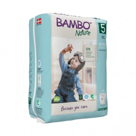 BAMBO NATURE culote d'apprentissage T5 (12-18KG) | 19 u