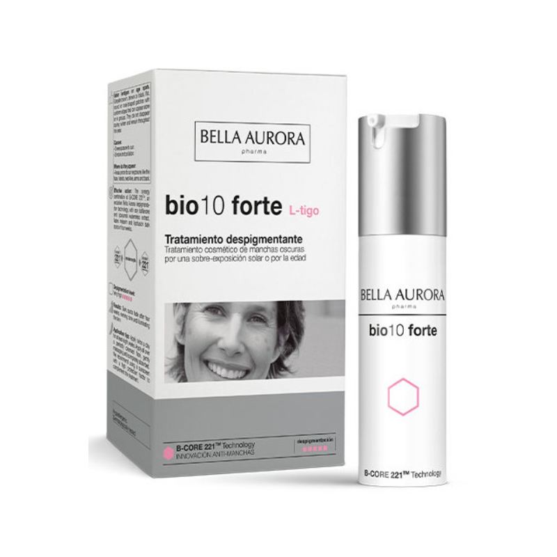 BELLA AURORA BIO 10 FORTE L-TIGO dépigmentation traitement 30 ml