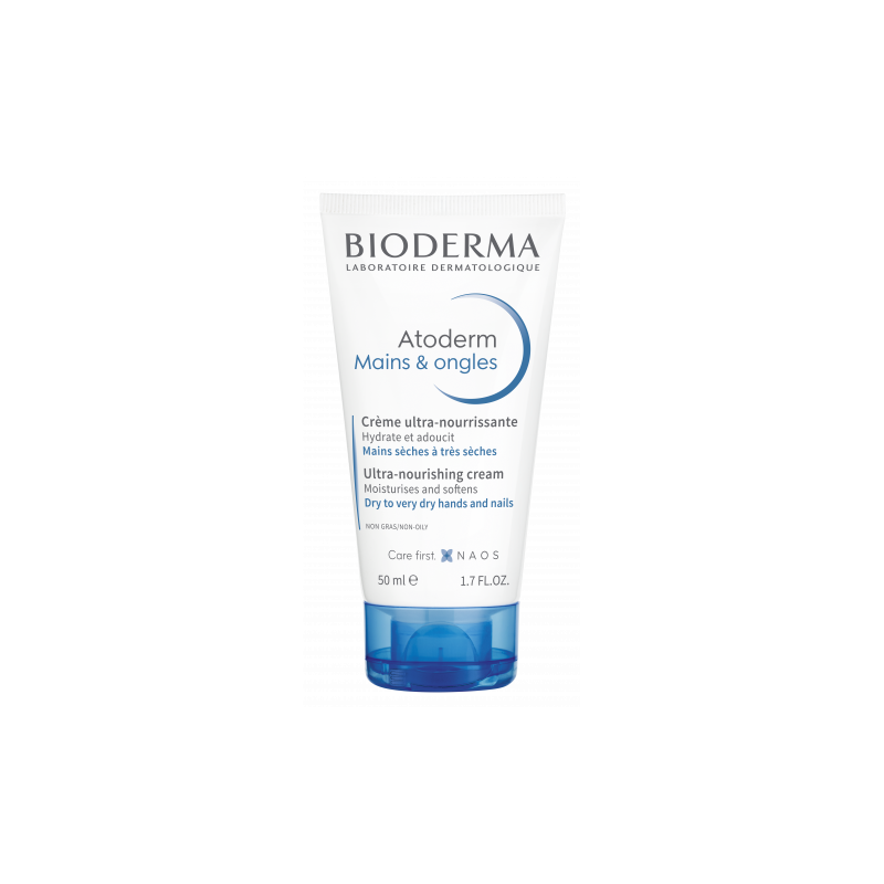 BIODERMA ATODERM MAINS & ONGLES crème ultra nourrissante 50 ml