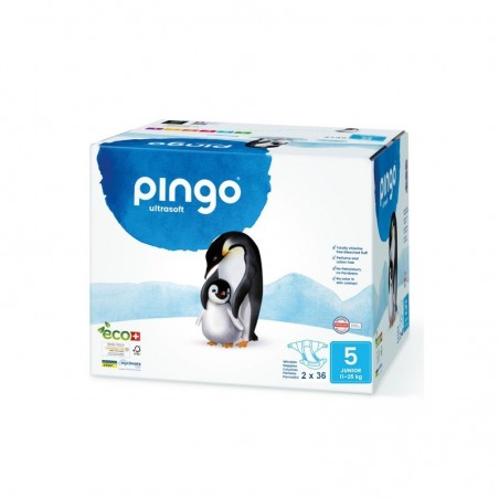 PINGO Junior Jumbo Taille 5 (11-25kg) couches | 2*36 u