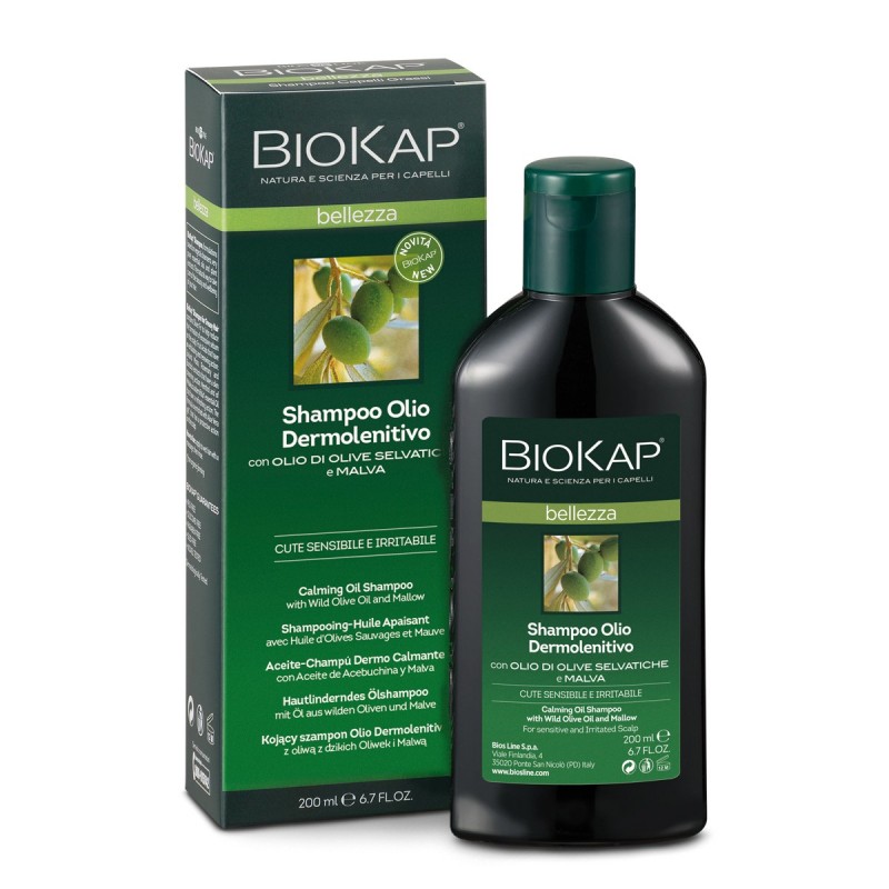 BIOKAP shampooing huile apaisant | 200 ml