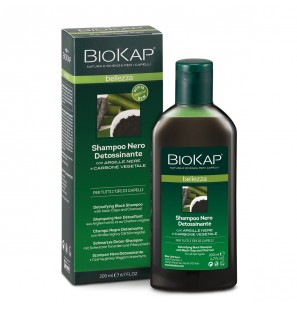BIOKAP shampooing noir détox | 200 ml