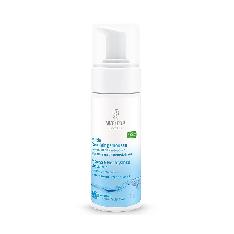 WELEDA mousse nettoyante douceur 150 ml