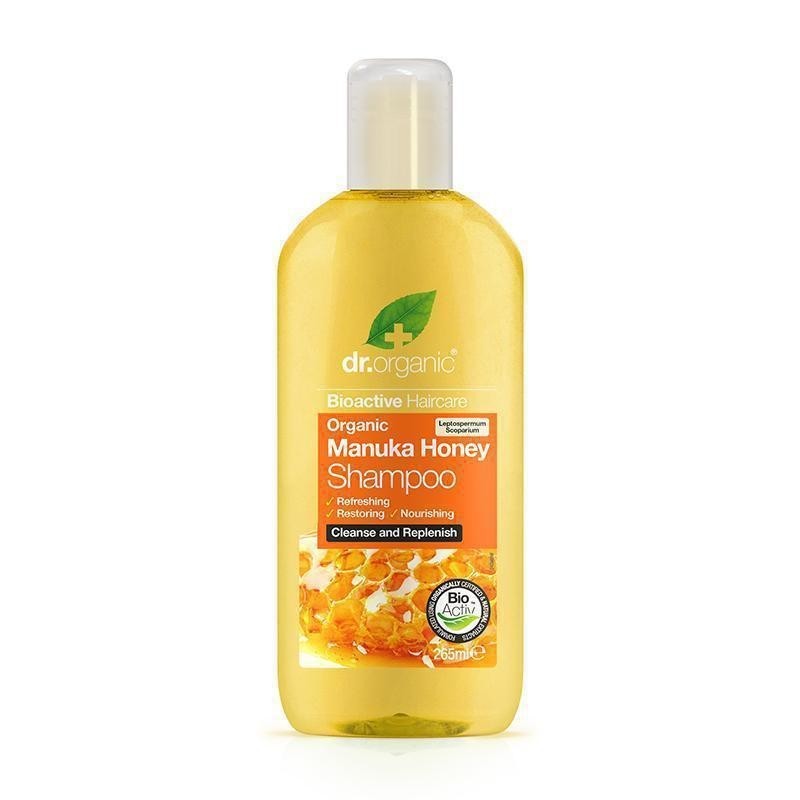 DR ORGANIC MIEL DE MANUKA shampooing 265 ml