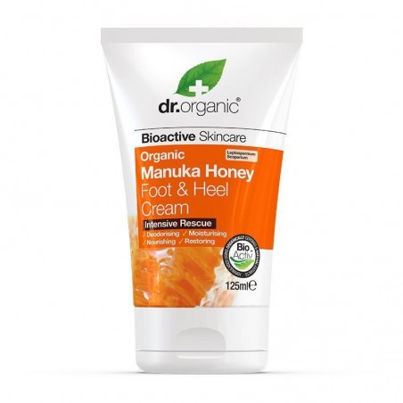 DR ORGANIC MIEL DE MANUKA crème Pieds 125 ml