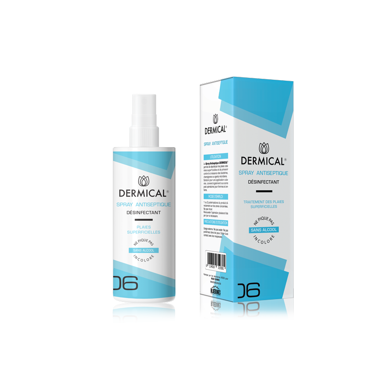 DERMICAL spray antiseptique 125 ml DERMICAL spray antiseptique 125 ml