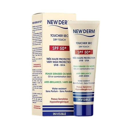 NEW DERM écran solaire invisible spf 50+ | 40 ml