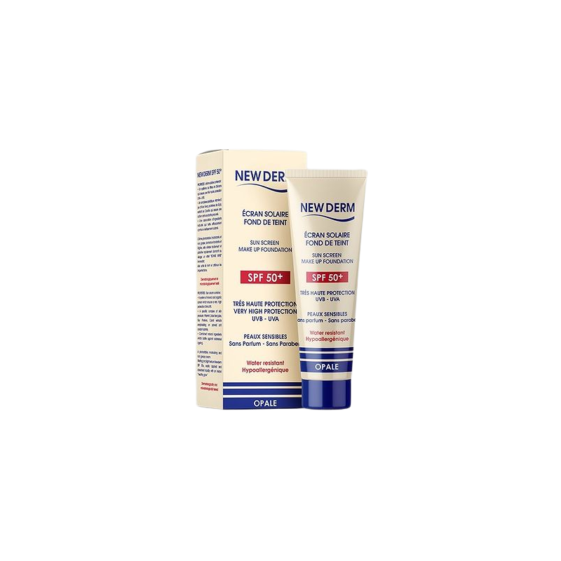 NEW DERM écran solaire teintée Opale spf 50+ | 50 ml NEW DERM écran solaire teintée Opale spf 50+ | 50 ml