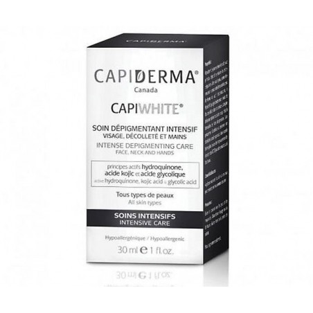 CAPIDERMA  CAPIWHITE HQ soin dépigmentant intensif | 30 ml