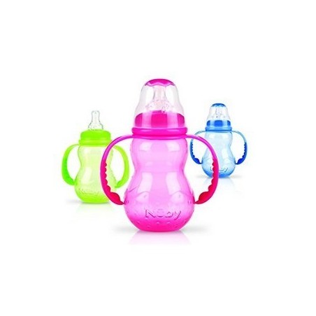 NUBY biberon à ances 210ml +4 mois réf: ID1092