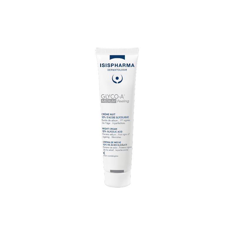 ISISPHARMA GLYCO-A Medium Peeling crème Nuit | 30 ml