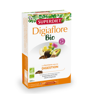 SUPER DIET DIGIAFLORE BIO boite 20 ampoules