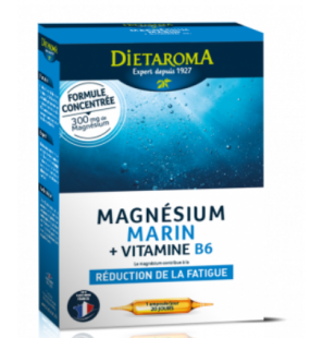 DIETAROMA Magésium Marin + B6 | 20 ampoules