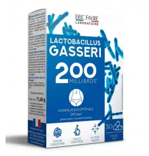 ERIC FAVRE LACTOBACILLUS GASSERI boite 30 gélules