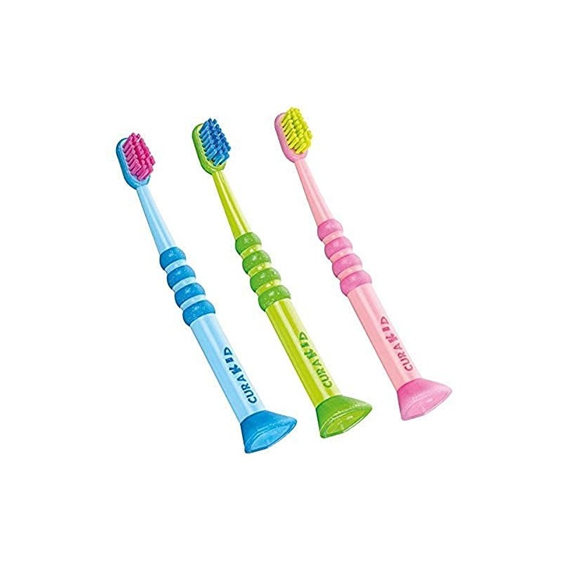 CURASEPT brosse à dents BIOSMALTO KIDS 3-6 ans