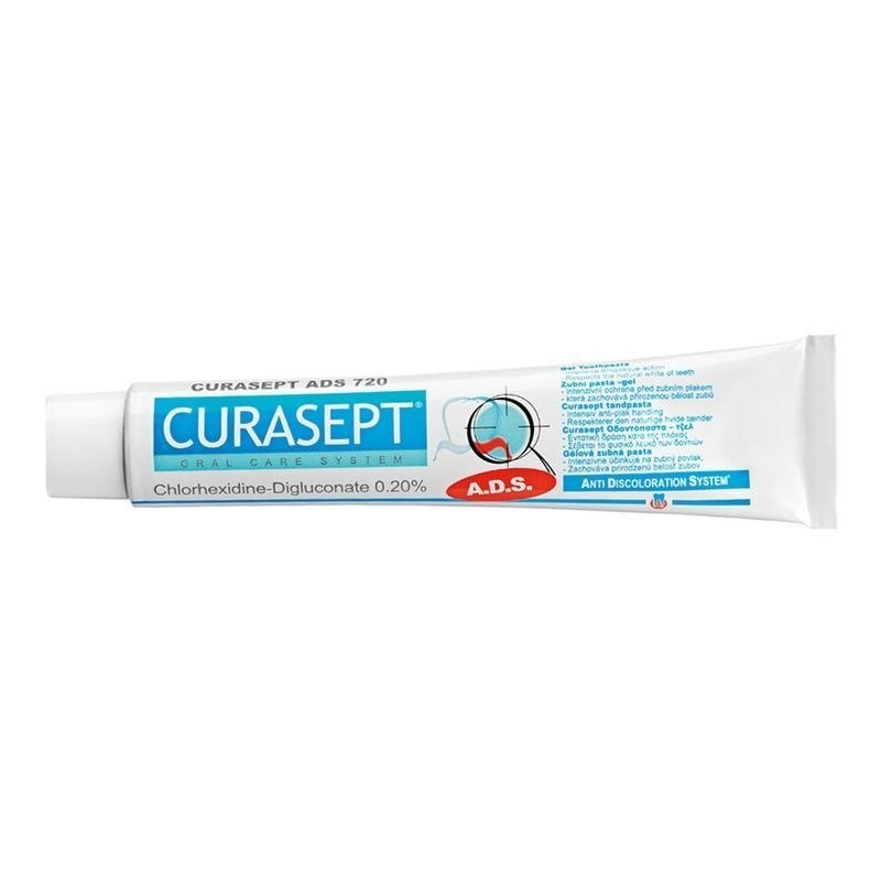 CURASEPT dentifrice à la chlorhexidine 720 ADS 75 ML