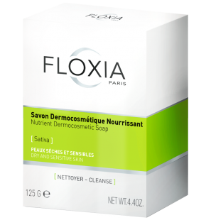 FLOXIA SATIVA savon dermocosmétique nourrissant 125G