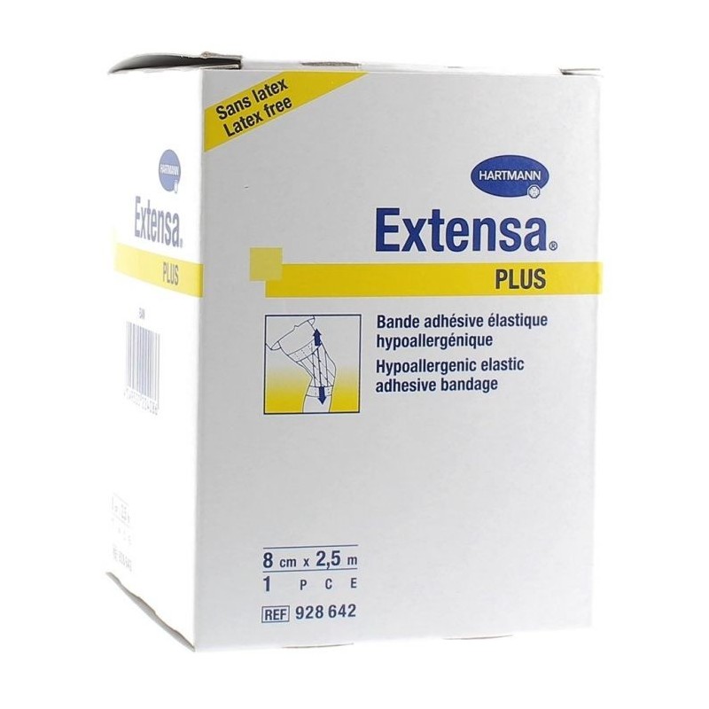 HARTMANN Extensa plus Bande adhésive elastique  8CM X 2,5M