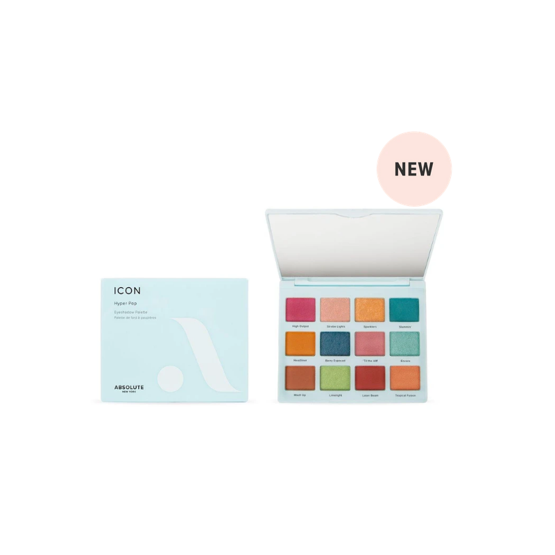 ABSOLUTE NEW YORK hyper pop Icon eyeshadow palette